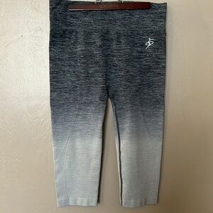 Women’s Hombre Crop Hugh Rise Leggins